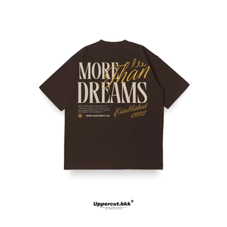 เสื้อยืด Streetwear Oversize ผู้ชาย สกรีนลาย U-033 "มีเก็บเงินปลายทาง"