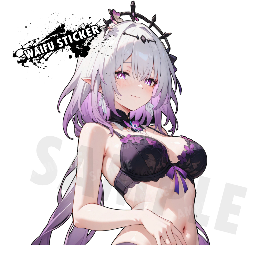 Castorice honkai star rail สติ๊กเกอร์ ecchi Star rail castorice HSR Ver02