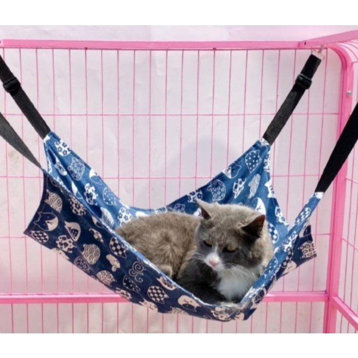 ChatGPT พูดว่า: MG-227-1 เปลนอนแมว ผ้าขนแกะนุ่มนิ่ม ออกแบบสำหรับแขวนในกรงแมว ให้ที่พักผ่อนสบายสำหรับน้องแมวในกรงของคุณ - รูปที่ 3