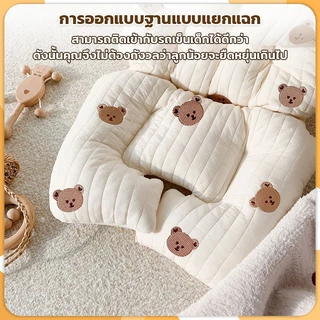เบาะที่นอน อุปกรณ์เสริมรถเข็นเด็ก เบาะรองรถเข็น เบาะรอง อุปกรณ์เสริมสำหรับรถเข็นเด็ก ผ้าฝ้ายระบายอากาศ งานปักน่ารักๆ