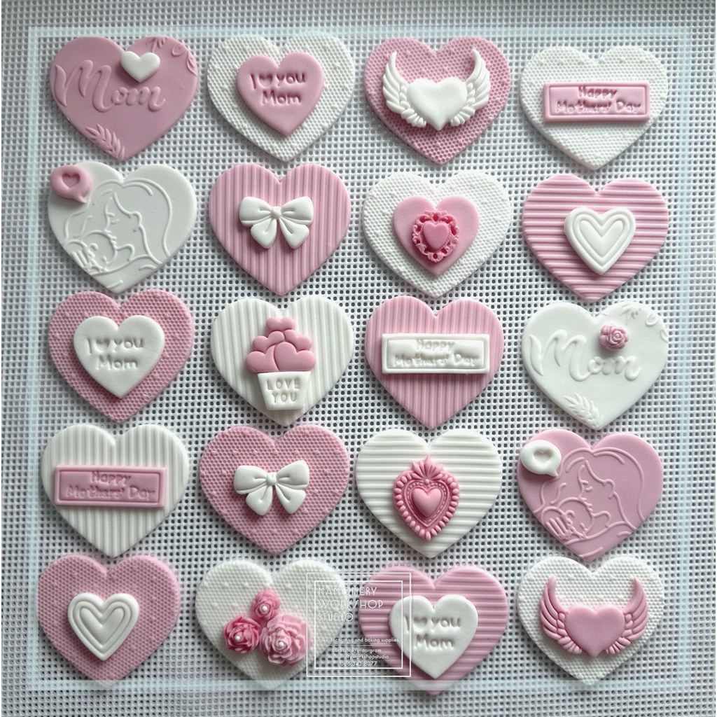 [สินค้าพร้อมจัดส่ง]🎀🧁🌿 Set Mother’s Day 20ชิ้น คละแบบตามภาพ 🌿🍰🎀