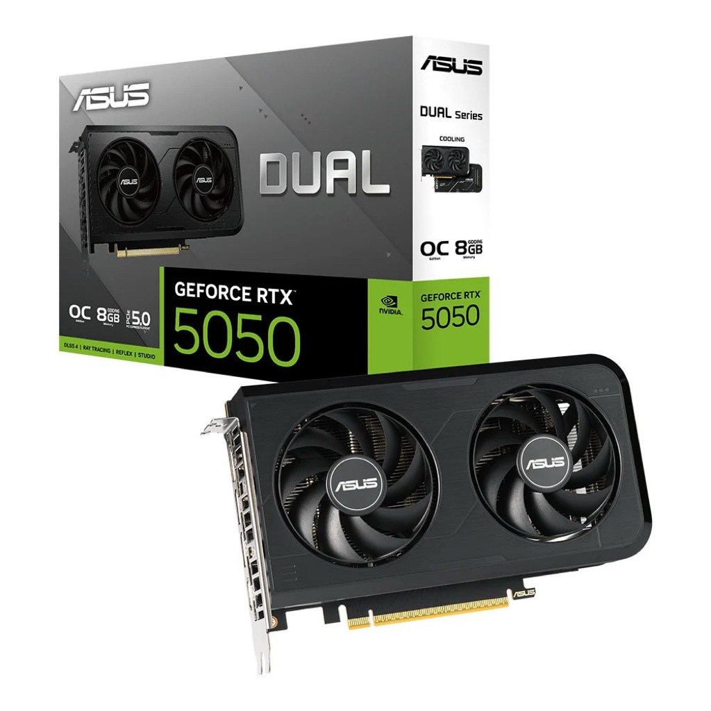 VGA ASUS DUAL RTX5050 OC EDITION 8GB (การ์ดจอมือสอง)