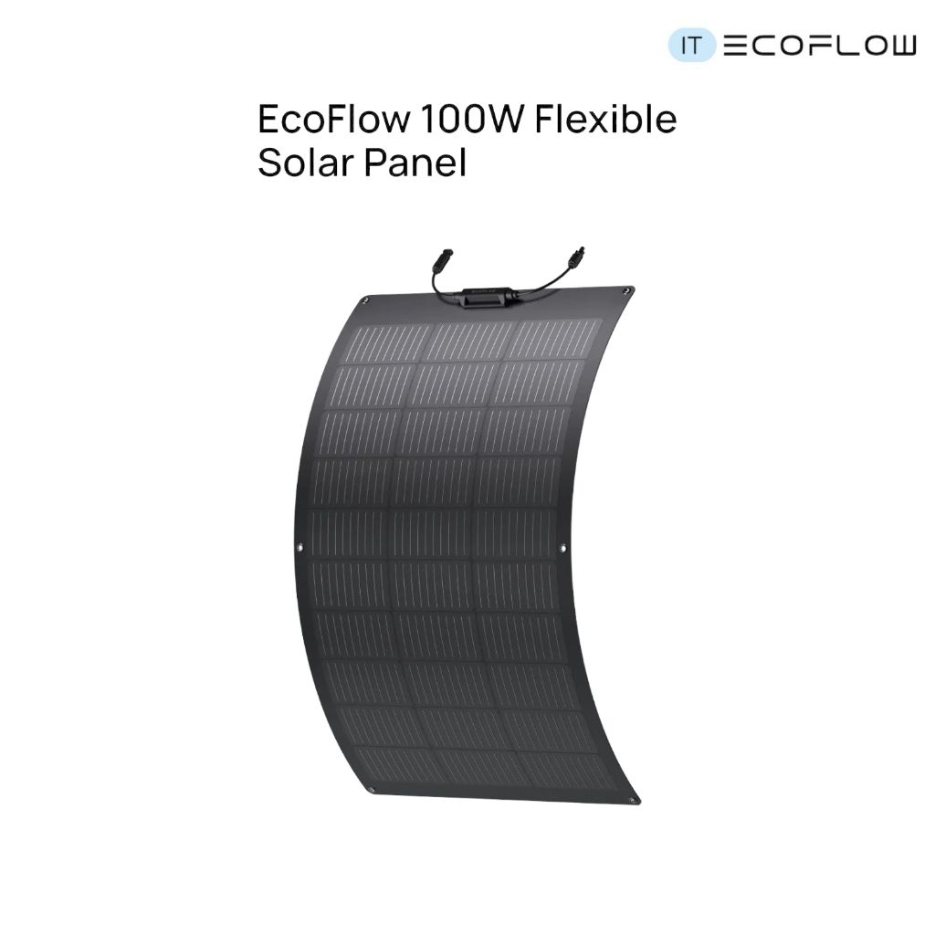 EcoFlow 100W Flexible Solar Panel (ZMS300) อุปกรณ์ ชาร์จไฟพลังแสงอาทิตย์ อเนกประสงค์