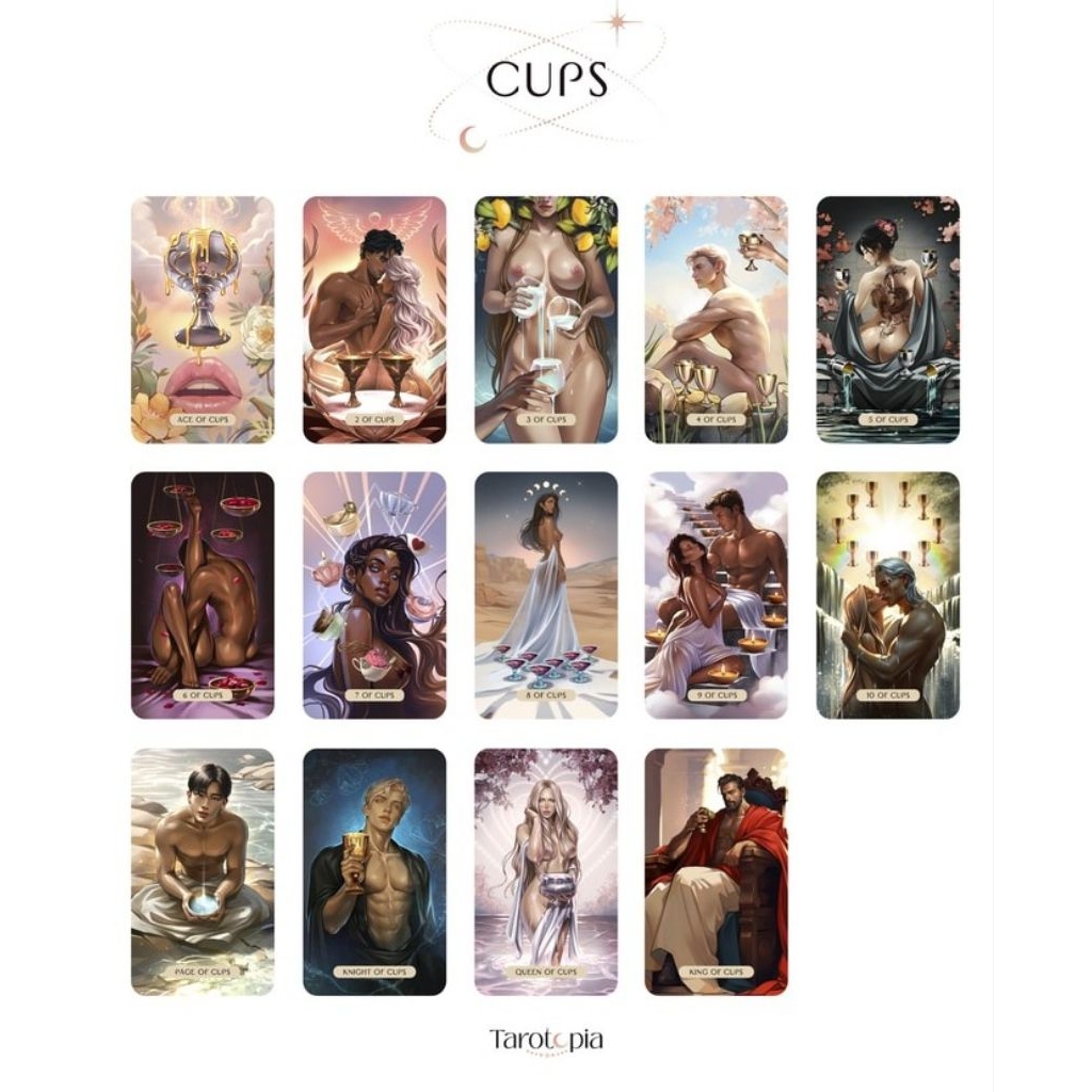 The Love and Lust Tarot ไพ่ยิปซีแท้แนวอีโรติค ไพ่ทาโร่ต์ รูปที่ 4