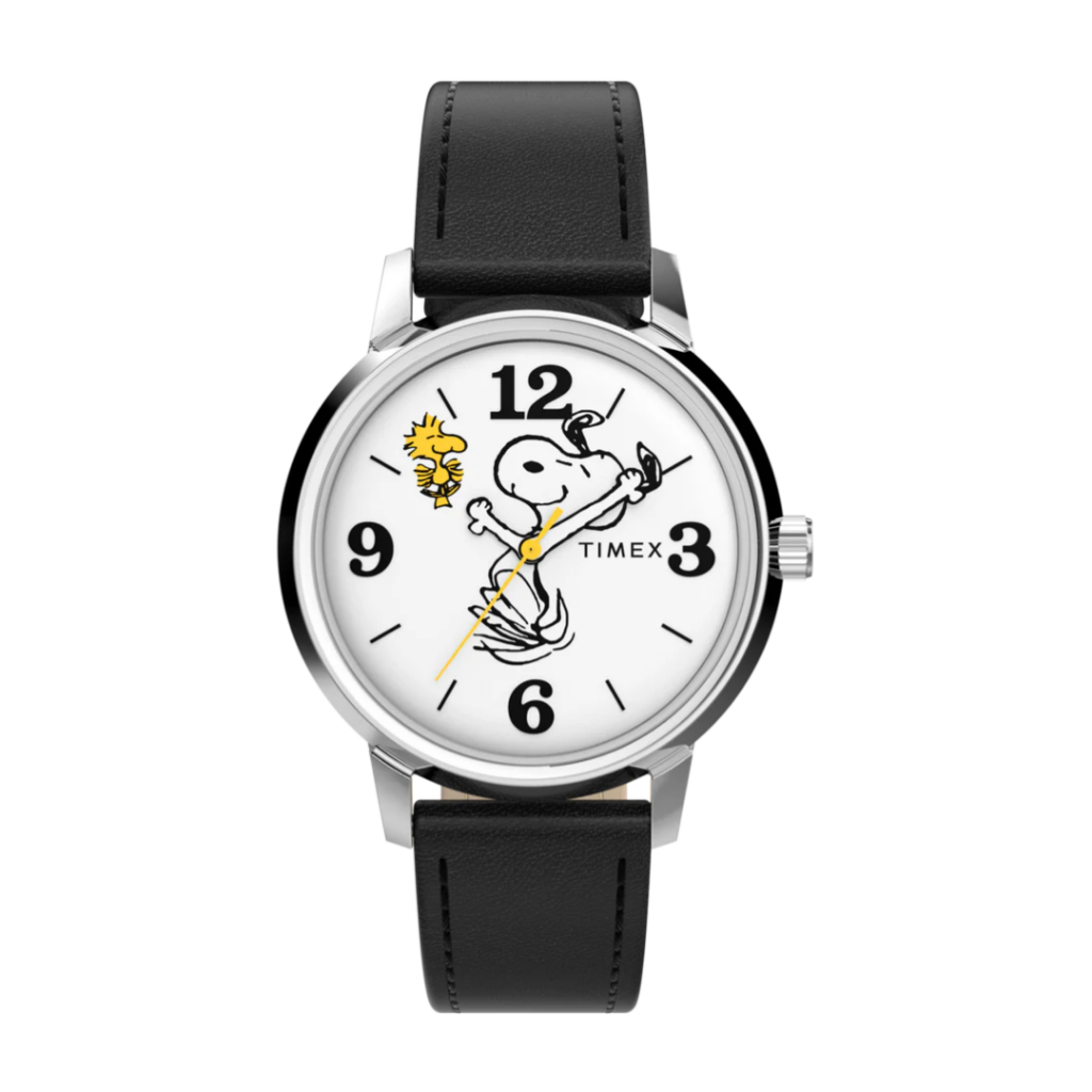 Timex TW2Y19900 Timex x Peanuts Marlin 75th Anniversary Edition 38 mm นาฬิกา นาฬิกาข้อมือ นาฬิกาข้อมือผู้ชาย