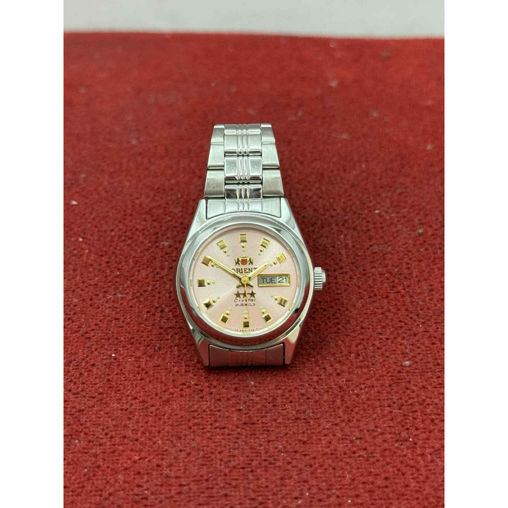 ORIENTระบบAutomaticนาฬิกาผู้หญิงมือสองของแท้รับประกัน6เดือน