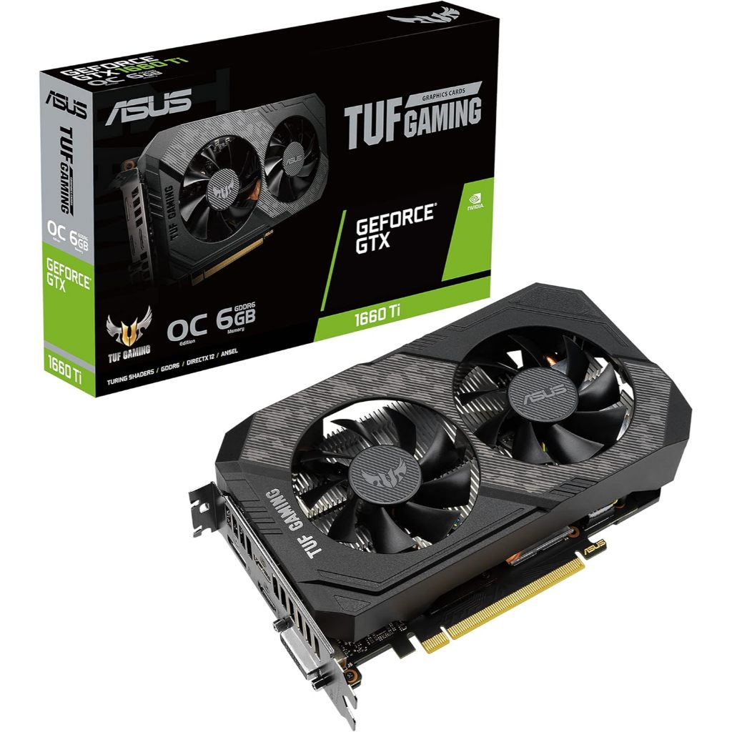 ASUS TUF GTX1660 TI EVO OC 6GB GDDR6