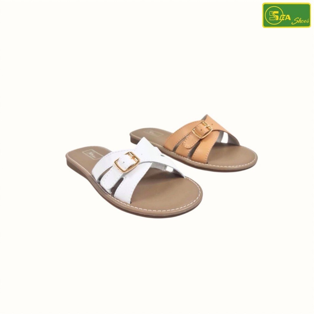 SEA Shoes(ซีชูส์) 9565-015  รองเท้าแตะสวม นุ่ม ใส่สบายทุกก้าว