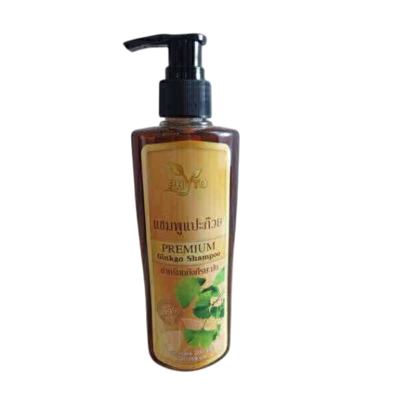 PHYTO PREMIUM Ginkgo Shampoo แชมพู สำหรับหนังศีรษะมั้น (200ml.)