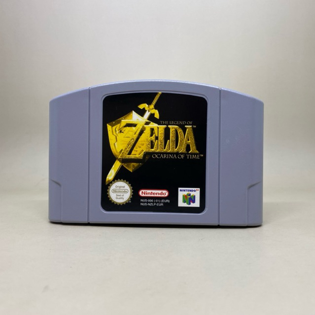 (PAL) The Legend of Zelda Ocarina of Time (N64) | ตลับเกมส์แท้ Nintendo N64 Original Cartridge EUR |