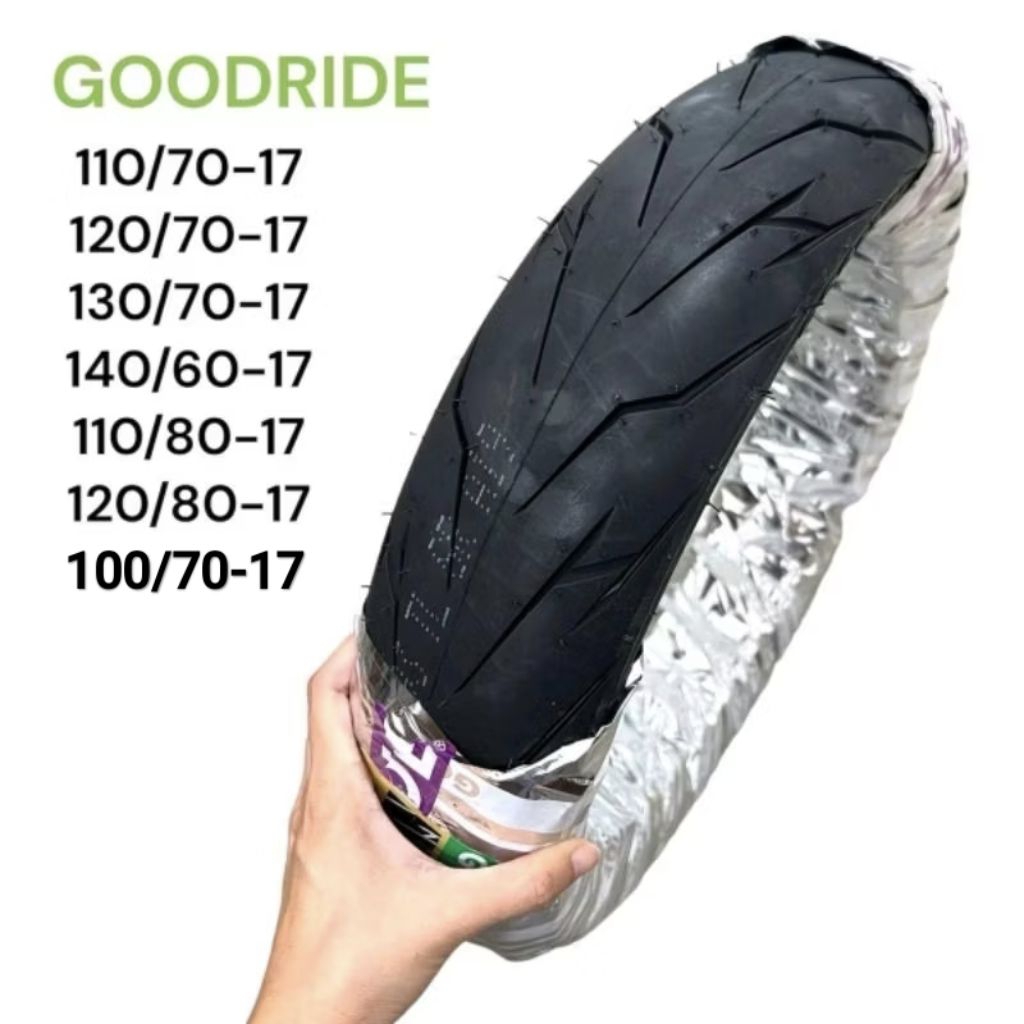 ยางนอก Goodride 110/70-17,100/80-17,120/70-17,130/70-17,140/60-17(508),110/80-17,120/80-17,100/70-17