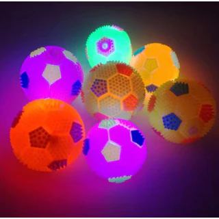 PP-318 ลูกบอลของเล่นสัตว์เลี้ยง มีไฟ LED และเสียงปี๊บเมื่อบีบ เหมาะสำหรับสุนัขและแมว ของเล่นช่วยดึงดูดความสนใจ