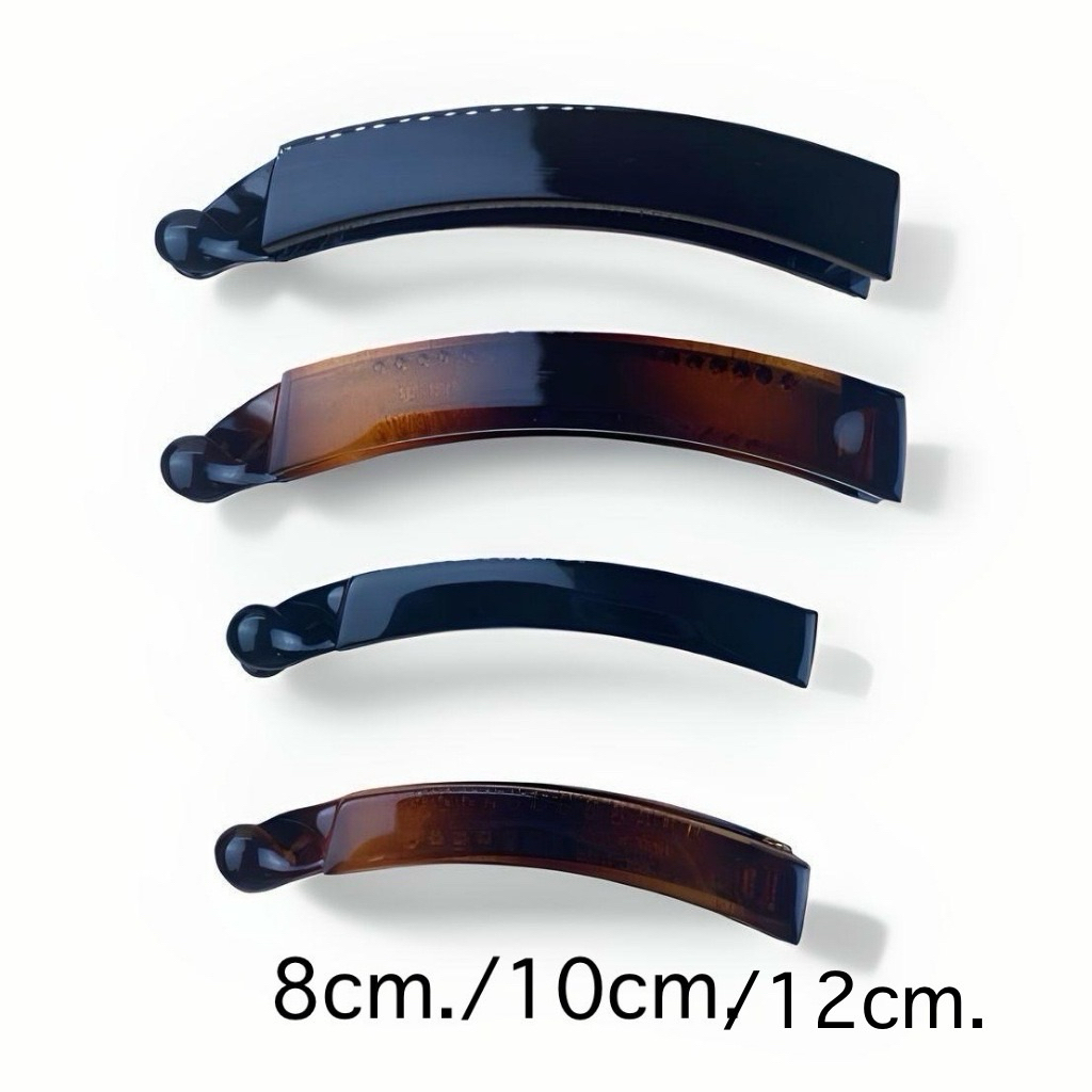 HC07-PT001 กิ๊บหนีบผม หางม้า กิ๊บกล้วย แบบปลายไขว้ ขนาดยาว 8cm.-12cm.วัสดุพรีเมี่ยม นำเข้าจากเกาหลี เรียบหรูดูดี