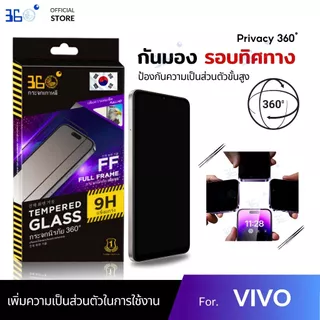 [🇰🇷360°] ฟิล์มกันเสือก360องศา Vivo กันมองรอบด้าน ฟิล์มVivo Y6 Y6T Y11d Y60 Y500s Y600pro y19s y21D y200 5g y17s y28 y20