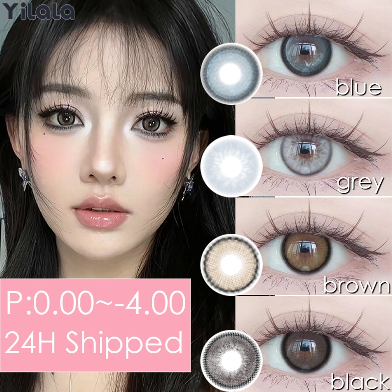 （COD）คอนแทคเลนส์สีคู่ขนาด 14.2MM คอนแทคเลนส์ คอนแทคเลนส์สี คอนเทค เลนส์ คอนแทคเลนส์ mini คอนแทคเลนส์