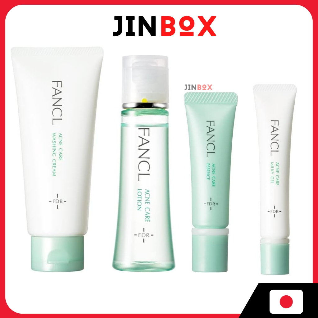 Fancl Acne Care Series - Washing Cream/ Lotion/ Essence/ Milky Gel