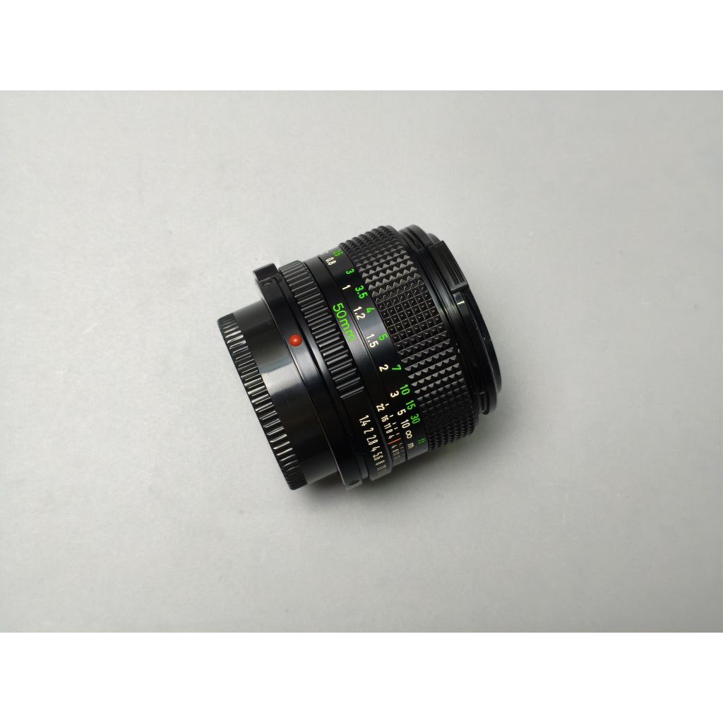 Canon FD 50mm f1.4 เลนส์มือหมุน canon FD mount