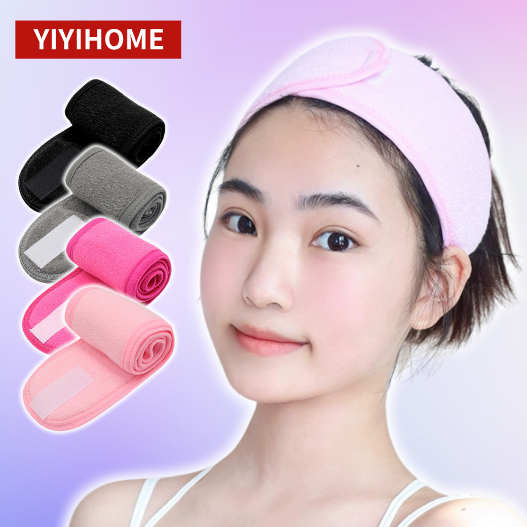 ⚡️พร้อมส่ง⚡️ผ้าคาดผม ผ้าคาดผมแต่งหน้า ผ้าคาดผมล้างหน้า ผ้าคาดผมอาบน้ำ ผ้าคาดผมทำความสะอาด ยืดหยุ่นดี