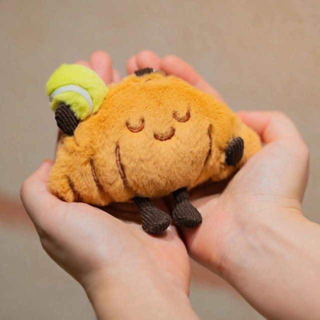 [พร้อมส่ง] Gusto Croissant on court bag charm ราคา ถูกที่สุด ดีลบีเคเค แกลเลอรีภาพที่ 4