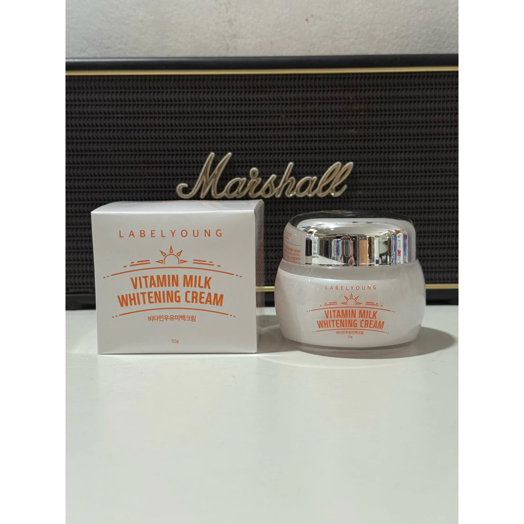 พร้อมส่ง ครีมหน้าสด Label Young