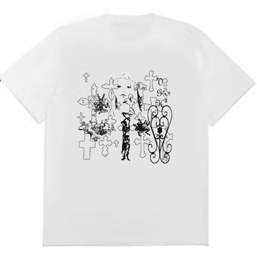 VGH MANY CROSS TEE - white