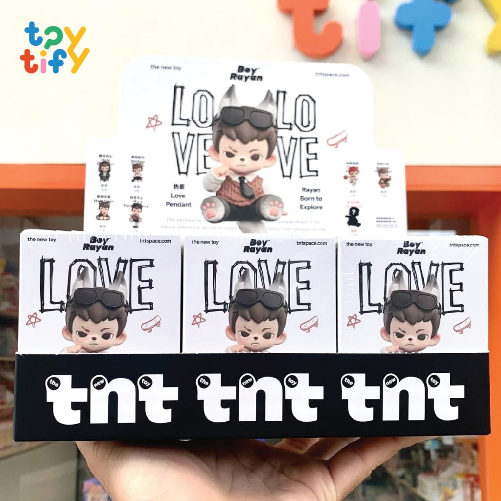 (ยกBox) 🚛พร้อมส่ง‼️Boy Rayan LOVE Series Pendant Blind Box มีหน้าร้าน