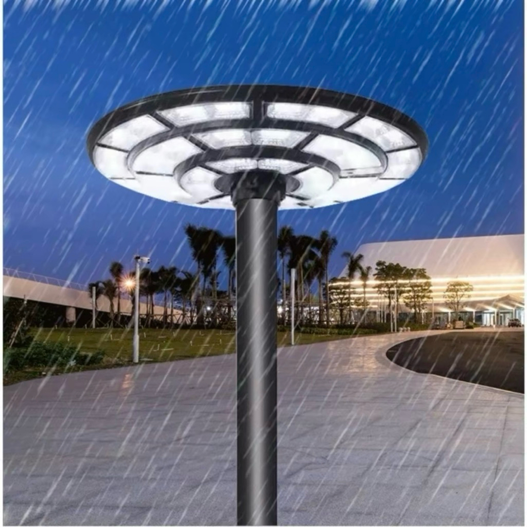 BIN UFO โซล่าเซลล์ รุ่น500000W 3ชั้น ขนาด 61 ซม สว่างถึงเช้า U02 - รูปที่ 4