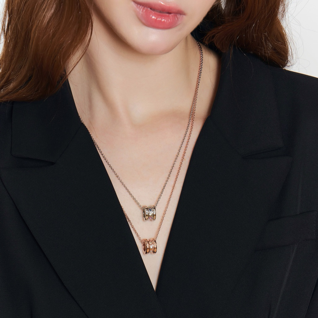 (พร้อมส่ง) Mines Jewelry สร้อยคอนพเก้า รุ่น “Whisper of Luck”(Silver92.5) - รูปที่ 7