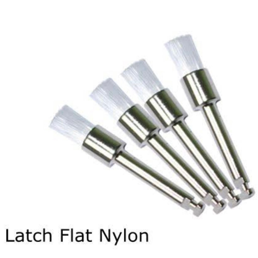 (พร้อมส่ง) Dental Rubber Brush Nylon Brush แปรงขัดฟัน สำหรับทันตกรรม 10 ชิ้น/pack