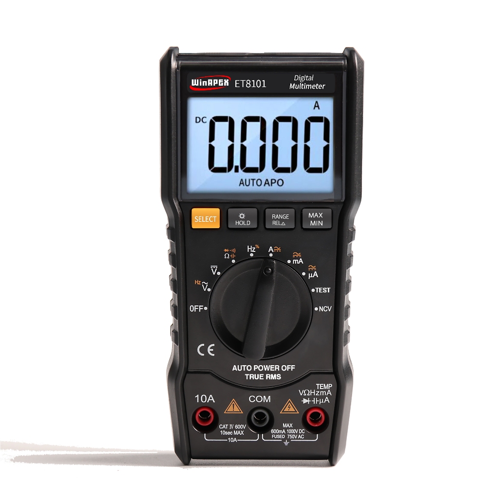 Display Auto Range Multimeter ET 8101 มี สายวัด และ แบตเตอรี่ ในกล่อง