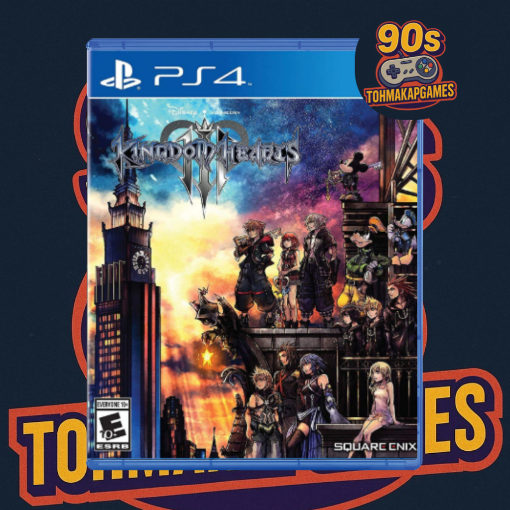 (มือ2) แผ่นเกม PS4 : Kingdom Hearts III Kingdom Hearts III