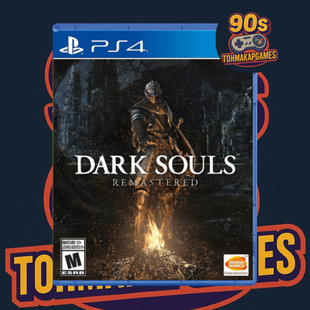 (มือ1/มือ2) แผ่นเกม PS4 : DARK SOULS : REMASTERED
