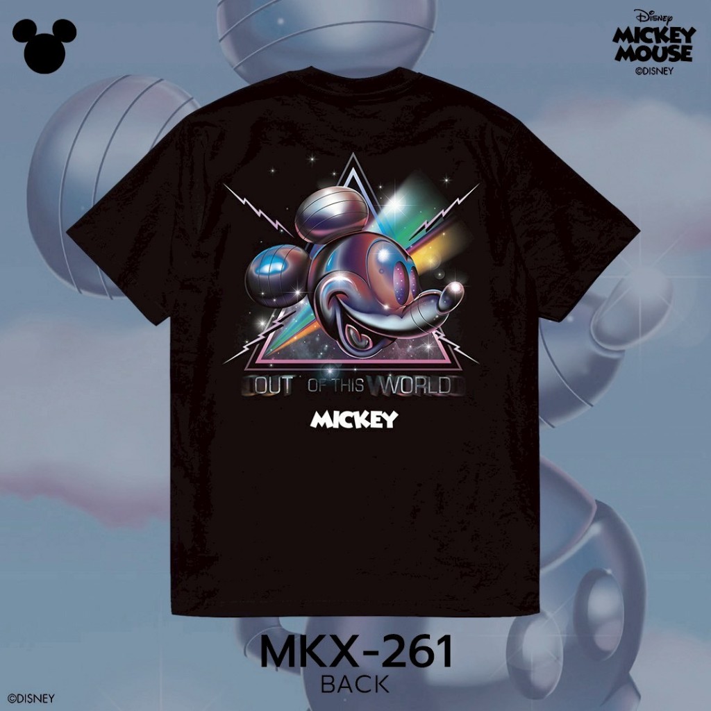Power 7 Shop เสื้อยืดการ์ตูน มิกกี้เมาส์ ลิขสิทธ์แท้ DISNEY (MKX-261) — صورة 4