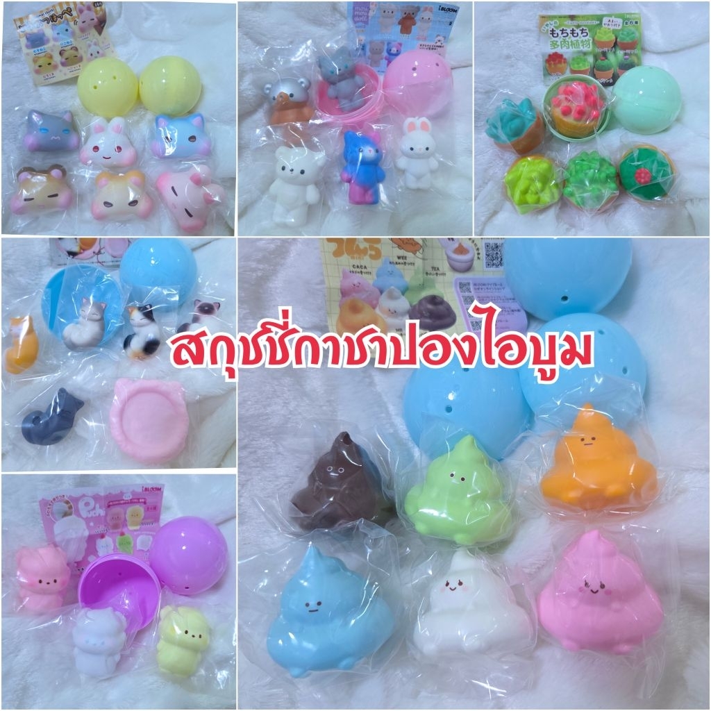 squishyibloom สกุชชี่กาชาปองพร้อมส่งสกุชชี่แท้ #ibloom #สกุชชี่ไอบูม  ทุกชิ้นเป็นสกุชชี่ มือ1 น่ารัก