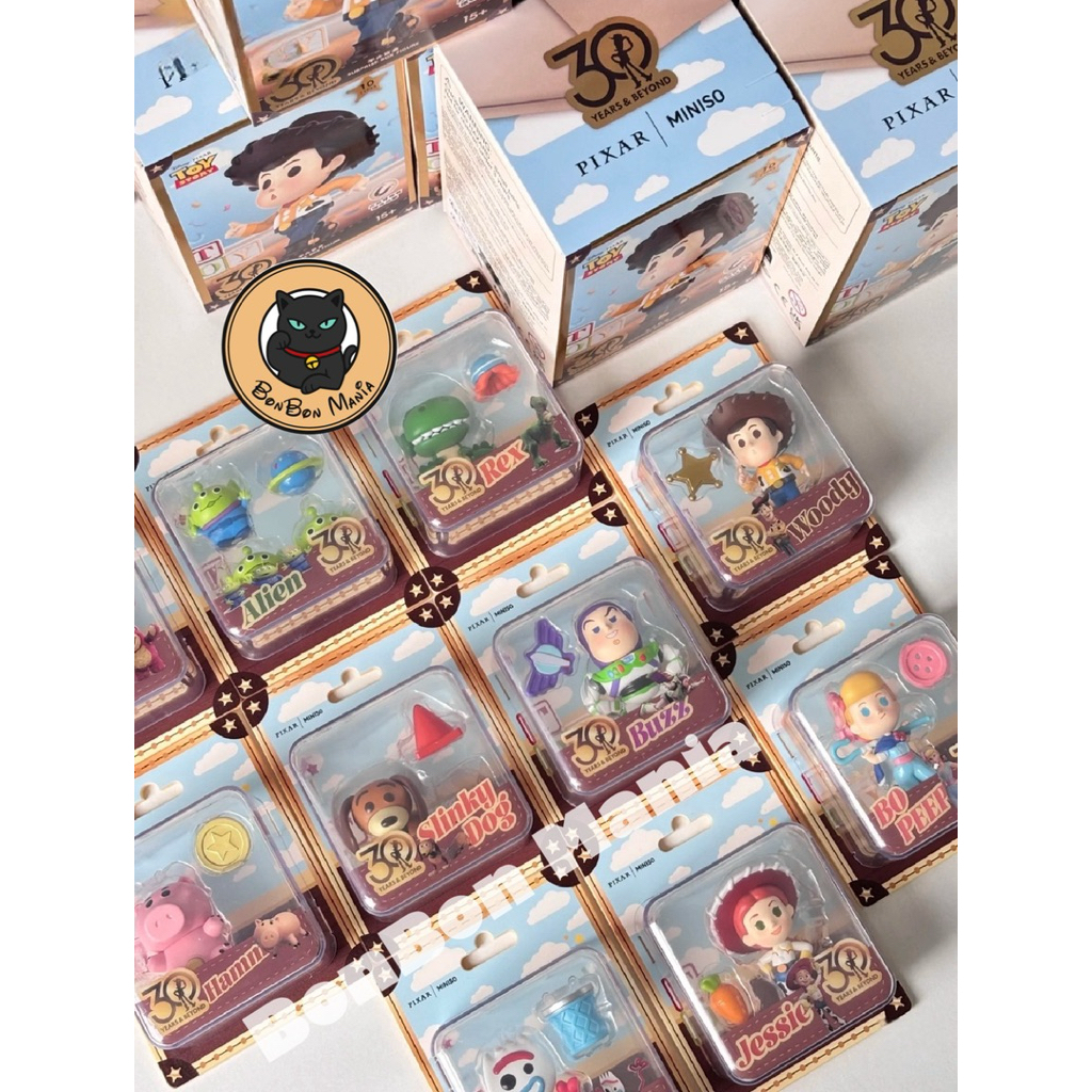 [แบบแยก-เลือกตัวได้]Miniso Disney Pixar Toy Story 30Years & Beyond Unlimited Pla
