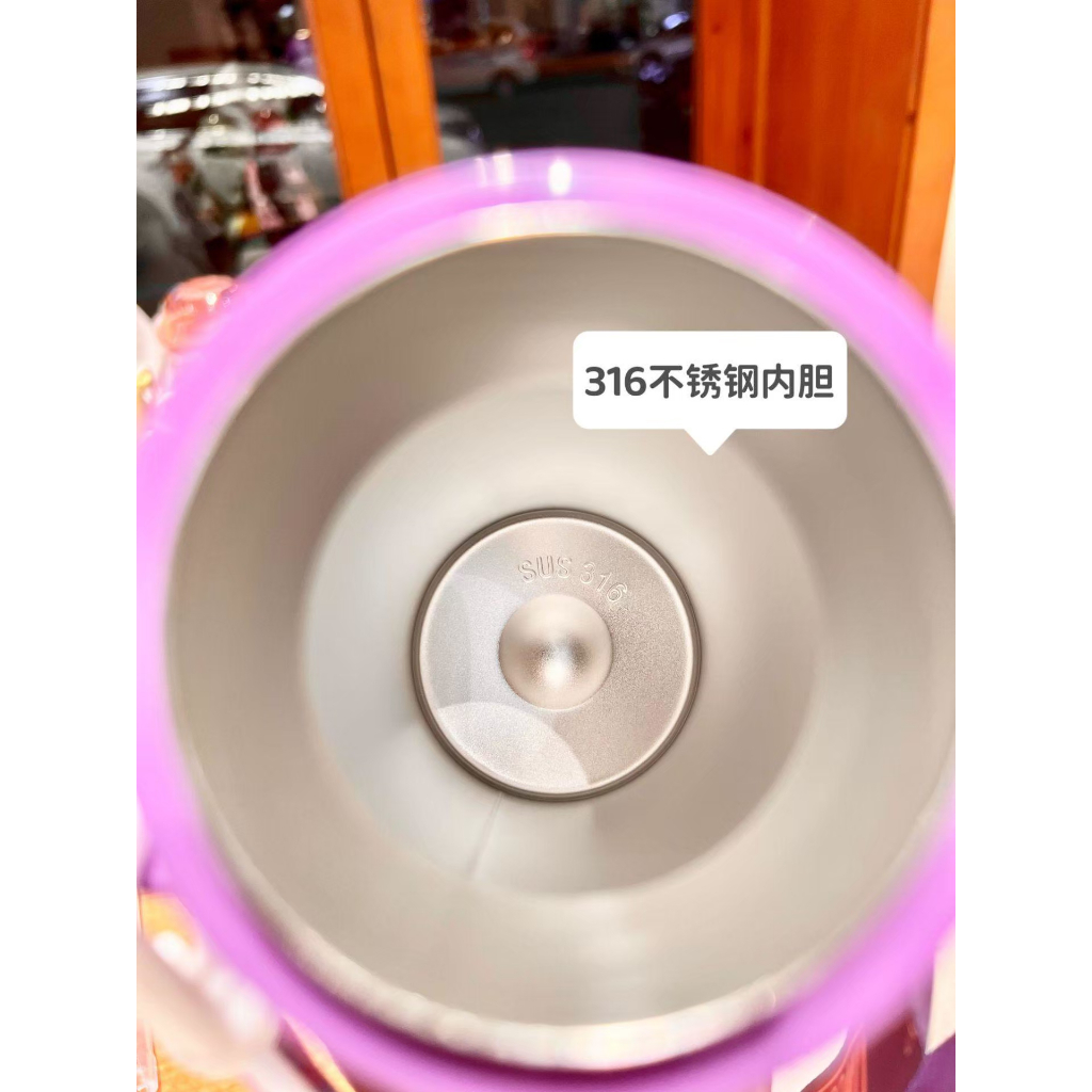 พร้อมส่ง กระติกน้ำสายสะพายเด็ก เกรดพรีเมี่ยม 316 หลอดเด้ง - รูปที่ 6