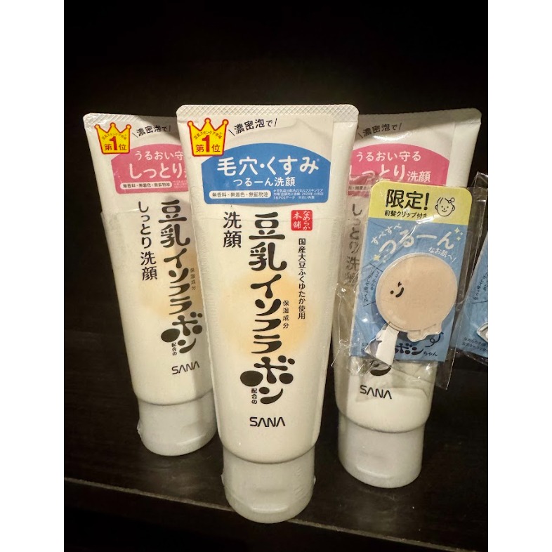 โฟมเต้าหู้ น้ำนมถั่วเหลือง SANA Nameraka Honpo Cleansing Foam