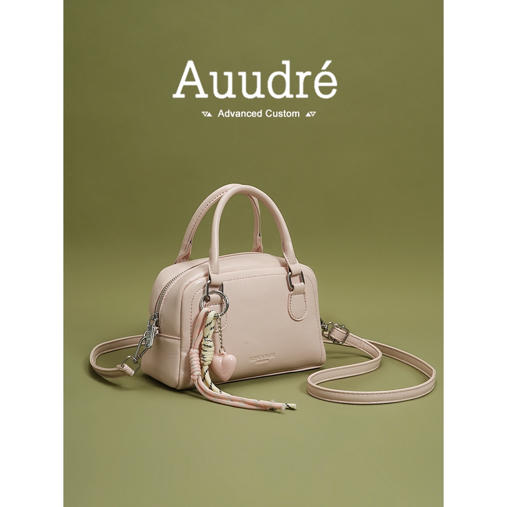 Auudre กระเป๋าสะพายสีชมพูสำหรับผู้หญิงแฟชั่นออกไปเดินทางกระเป๋าสะพาย