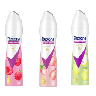 กลิ่นใหม่ Rexona vitamin+bright spray 135 ml.