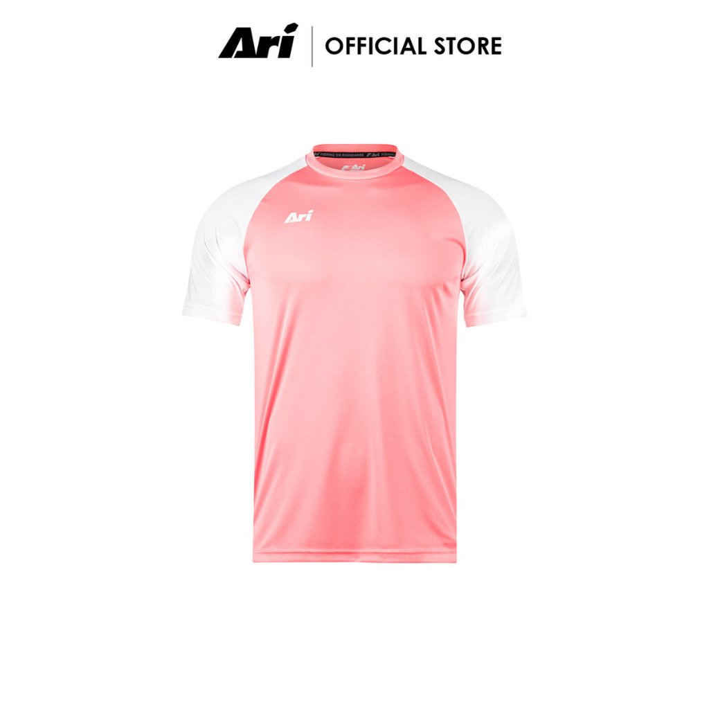 ARI ESSENTIAL 2TONES TEAM JERSEY - NEON PINK/WHITE (AAP2421-72) เสื้อฟุตบอล อาริ