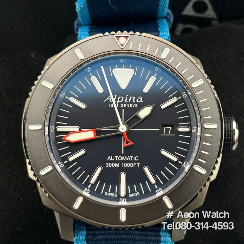 Alpina 1883 Geneve Automatic Seastrong Diver 300m