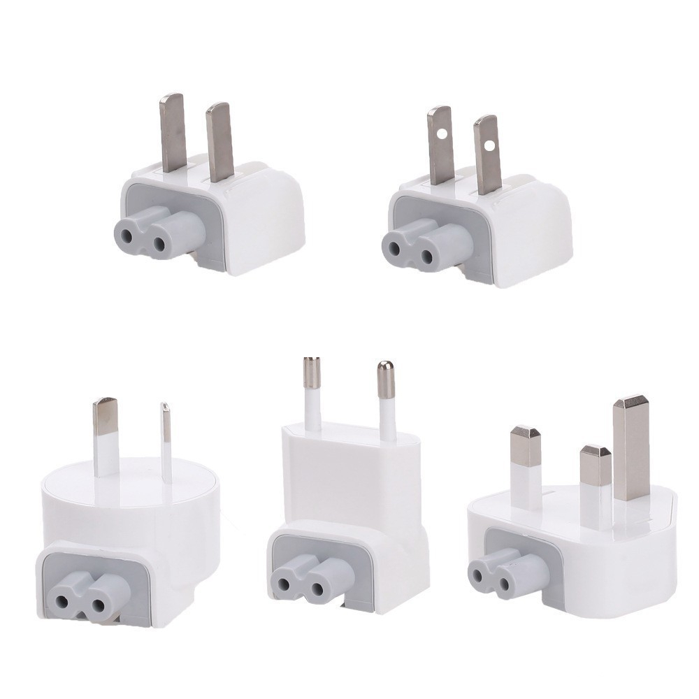 US Plug EU หัวปลั๊ก 2ขา แบบแบน พับเก็บได้  AC Power Wall Folding Plug  PC Charger Power Adapter Plug