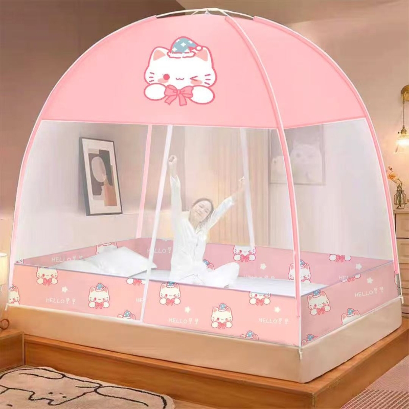 🔥มุ้งกันยุง 4ฟุต 5ฟุต 6ฟุ อป้องกันเด็กตยง มุ้งเต็นท์ กันแมลง มุ้งกันยุงแบบมีซิป มุ้งมีประตู ฝาครอบด้านบน