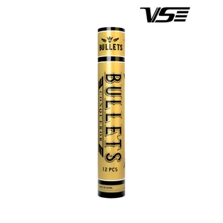 ลูกแบดมินตัน ลูกขนไก่ BULLETS CONQUEROR (GOLD) SPEED 76
