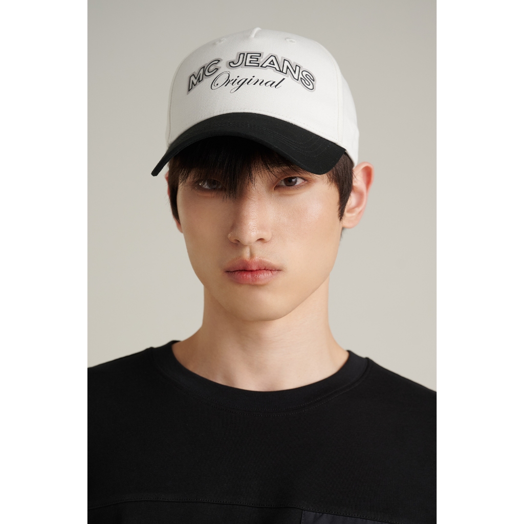 Mc JEANS  หมวกแก็ป Unisex M10Z220 หมวกทรง Baseball Cotton Twill