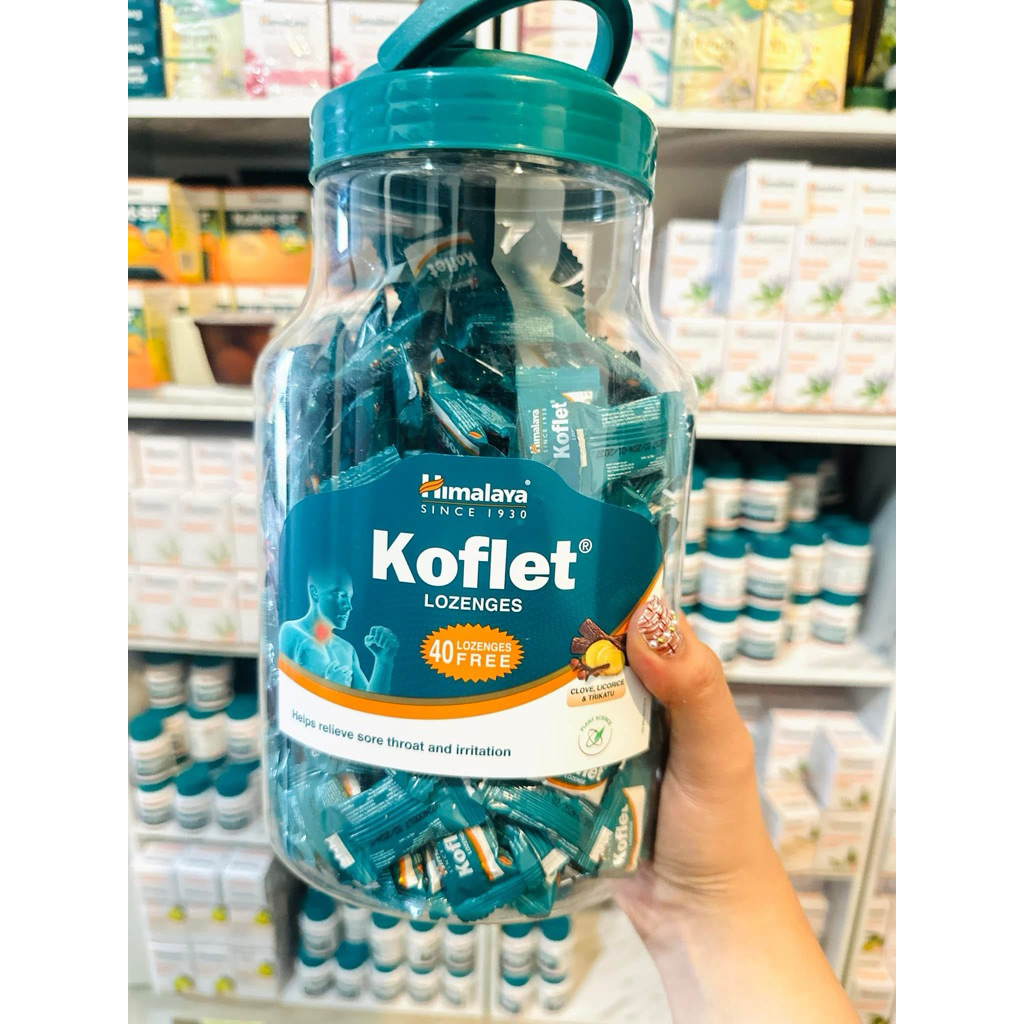 Himalaya Koflet ลูกอม🇮🇳 กระปุกเล็ก100เม็ด และใหญ่200เม็ด