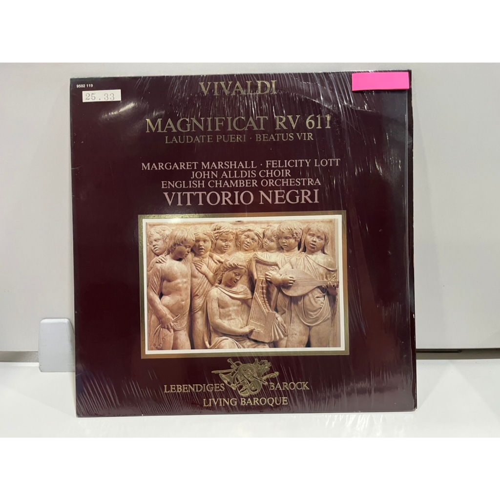 1LP Vinyl Records แผ่นเสียงไวนิล  Vivaldi, Margaret Marshall, Felicity Lott, John Alldis Choir   (J3