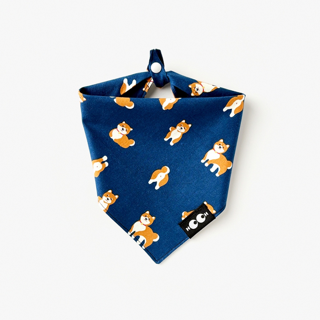 HO.OH – Friendly Shiba – ผ้าพันคอลายหมาชิบะ สไตล์ญี่ปุ่น น่ารัก ผ้าพันคอหมา ผ้าพันคอแมว