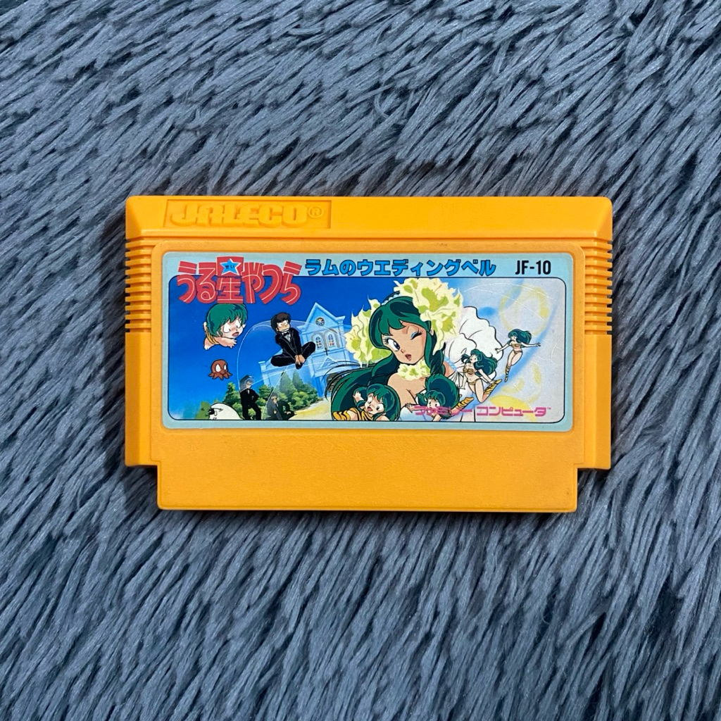 ตลับแท้เครื่อง Famicom เกมส์ Urusei Yatsura Ram’s Wedding Bell ตลับเปิดติดง่ายเล่นได้ปกติ