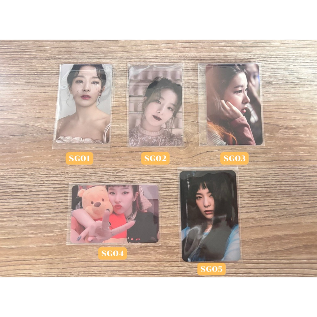 (พร้อมส่ง) การ์ด Red Velvet Seulgi ซึลกิ ของแท้ 💯%